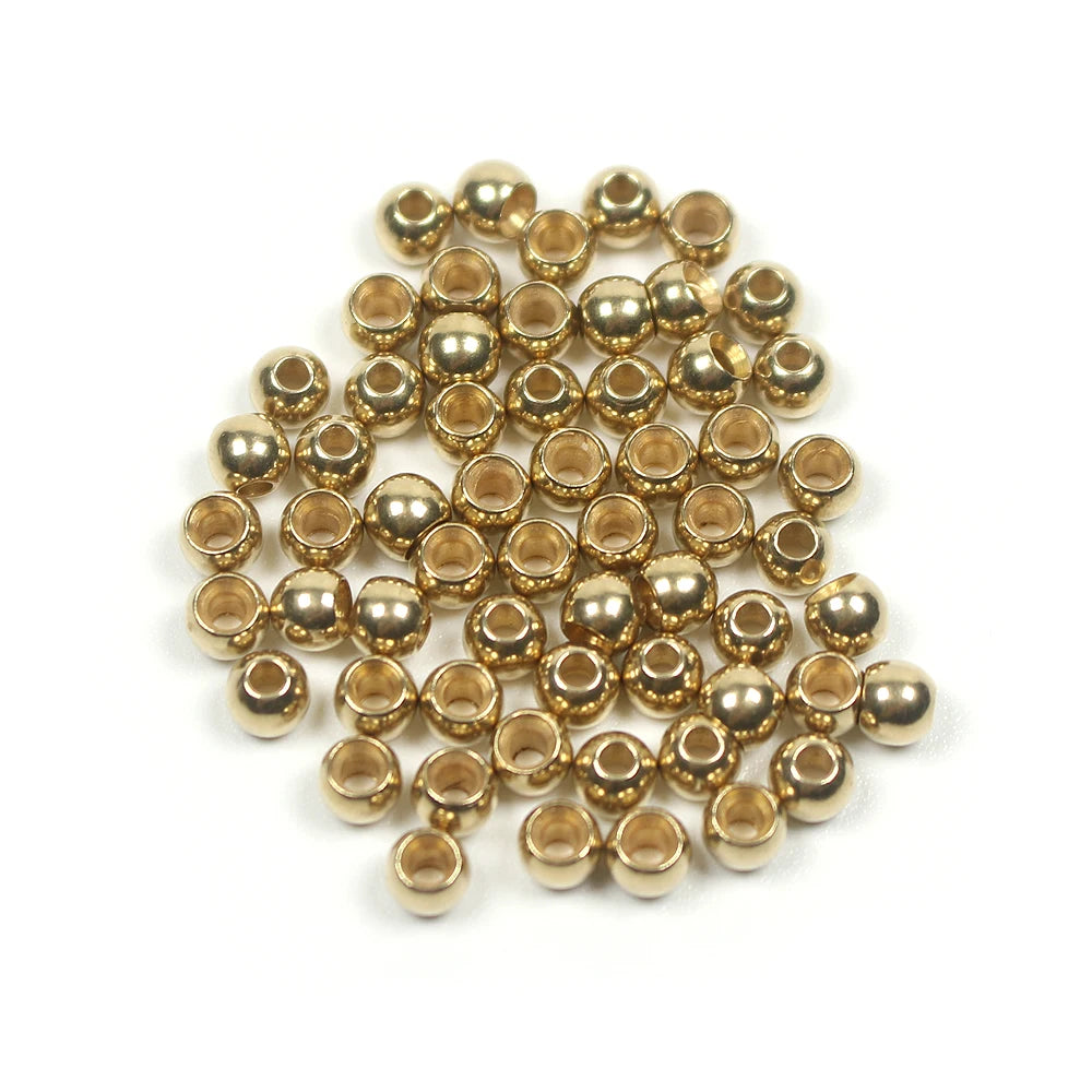 2.4mm-3.8mm Brass Beads